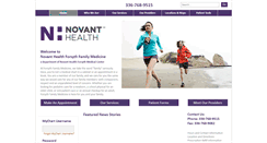 Desktop Screenshot of nhforsythfamilymedicine.org
