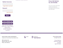 Tablet Screenshot of nhforsythfamilymedicine.org